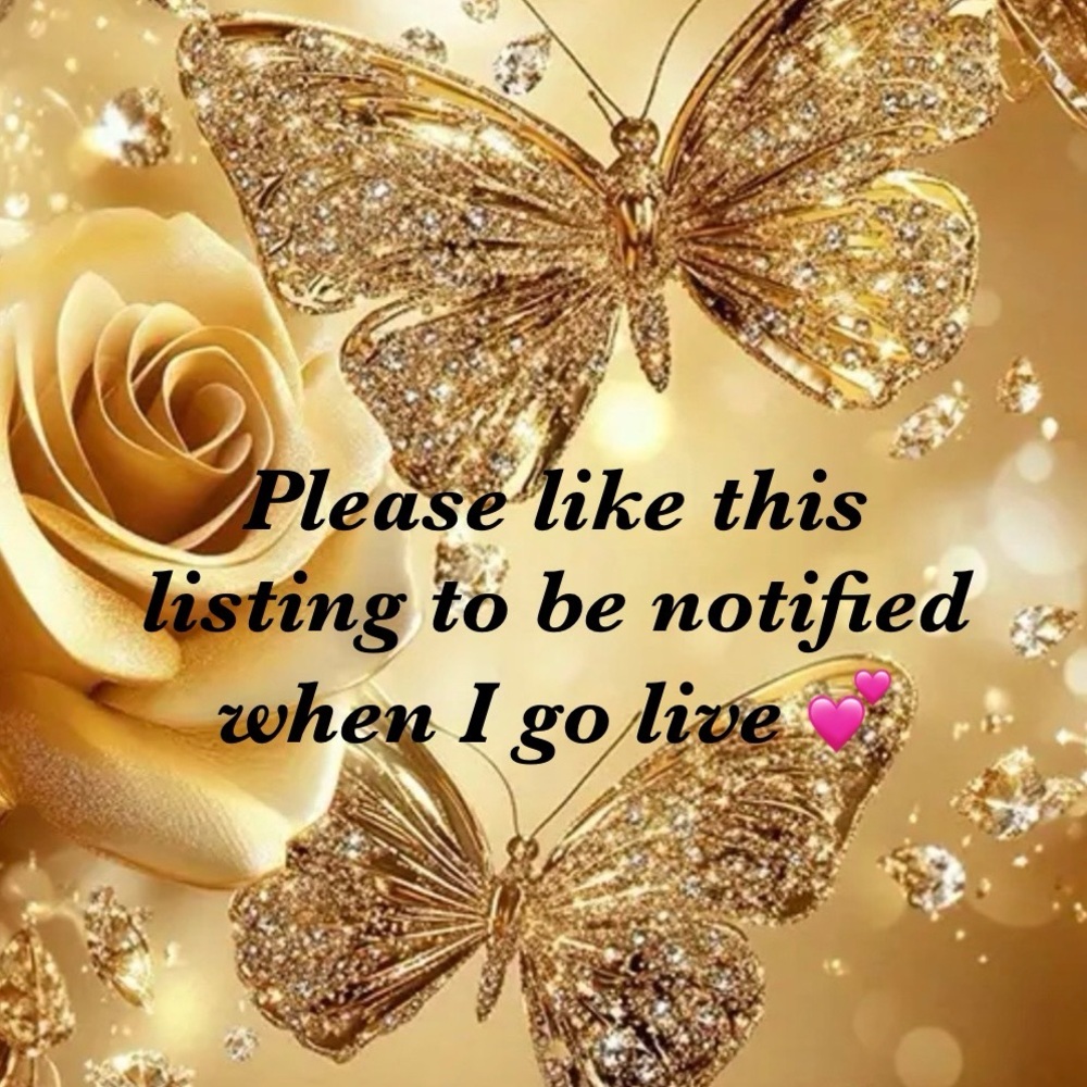 ✨🦋🦋Please 🩷 to be notified when I go live 🦋🦋✨